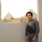 Three Golden Pyramids